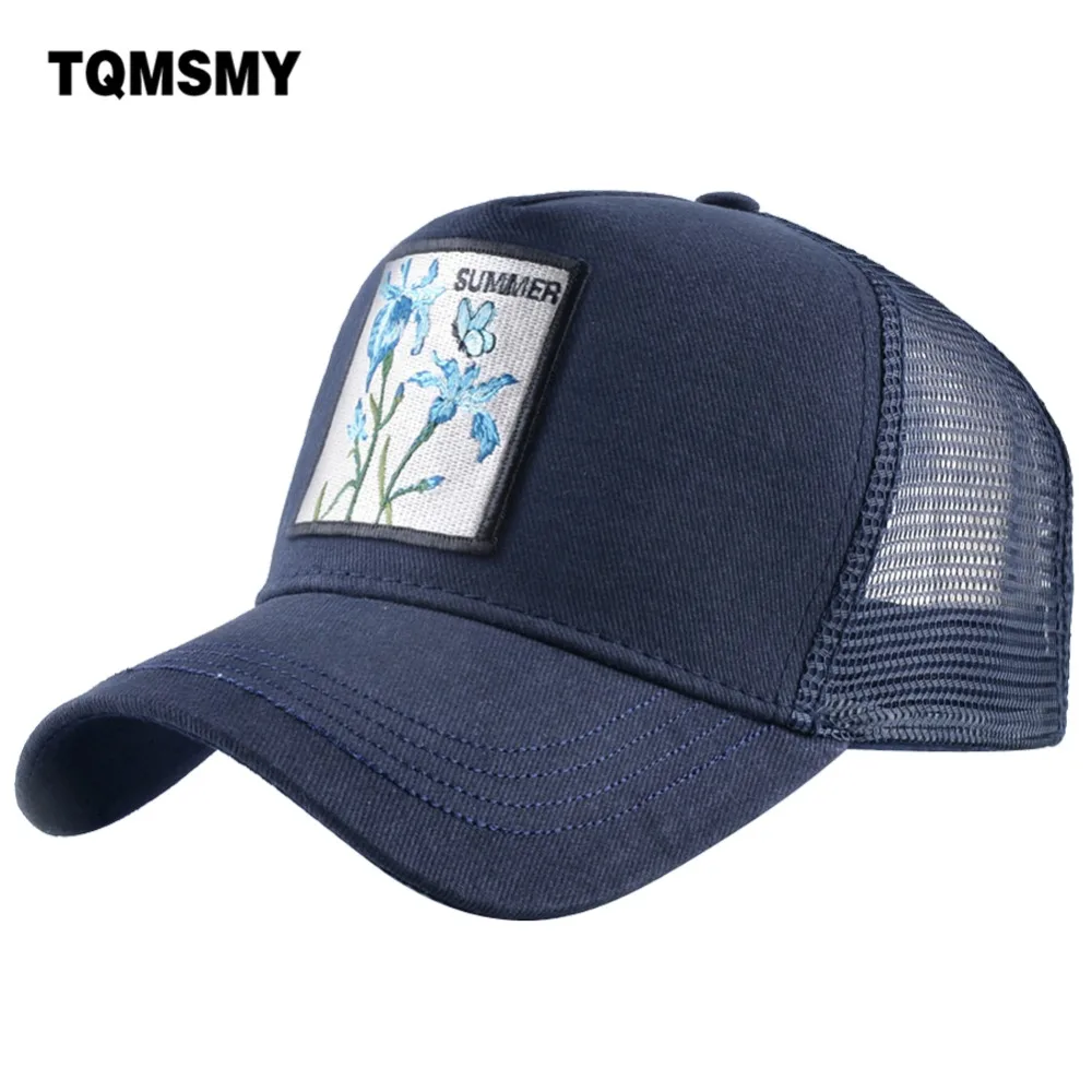 

Бейсболка TQMSMY, летняя, мужская, с вышивкой, сетчатая, DHHD