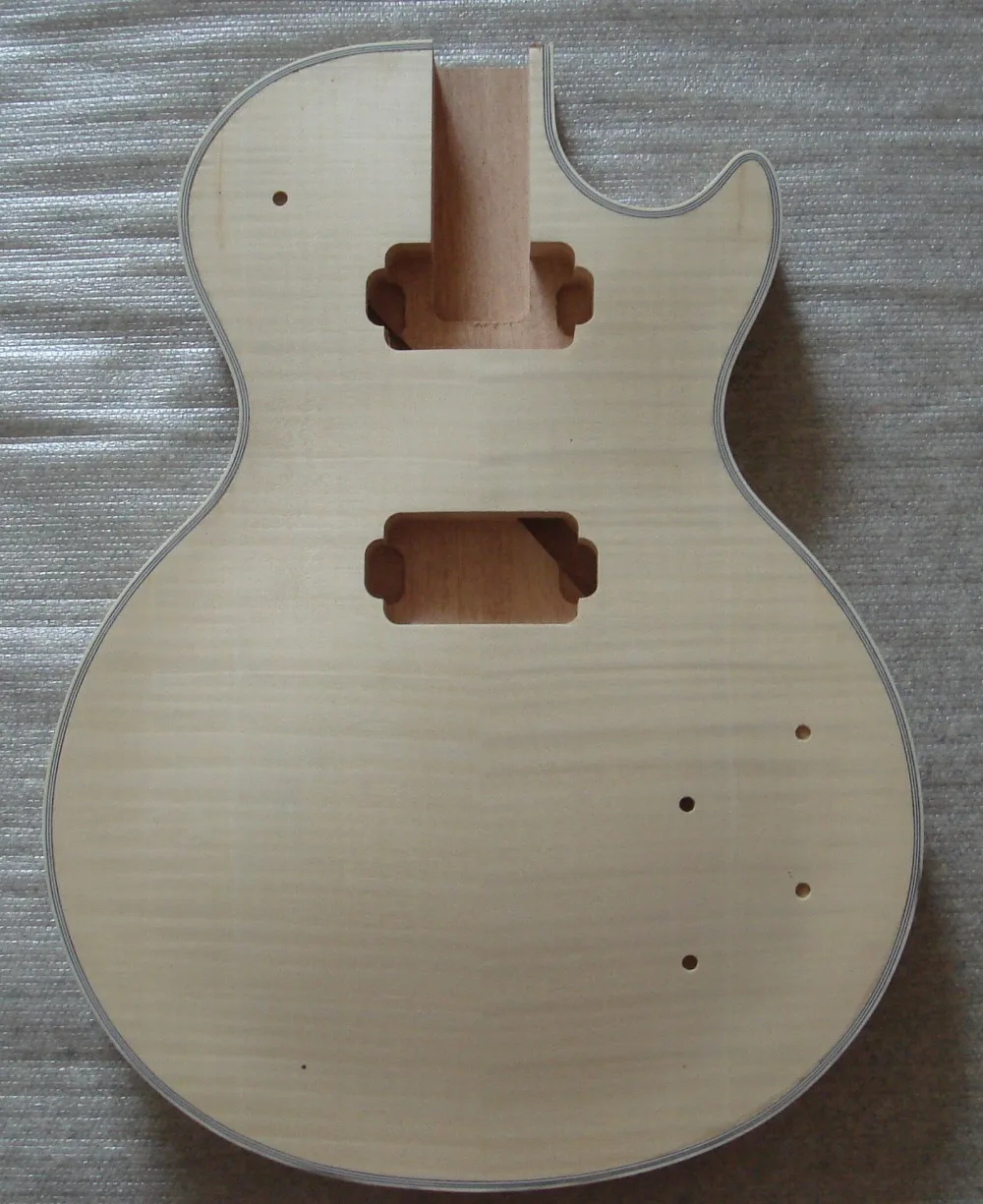 

Solid wood unfinished DIY electric guitar body