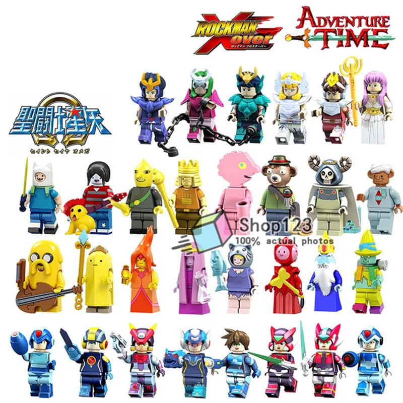 

Adventure Time Mega Blocks Saint Seiya Athena Marceline Flame PrincessBlocks Juguetes Christmas Toys