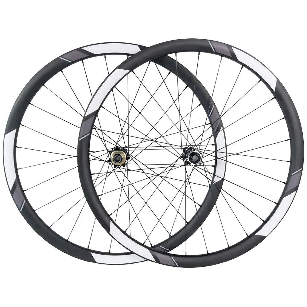 1520g 29er 650B карбоновые повышающие колеса 30 мм прямой вытяжной бескамерный Громкий