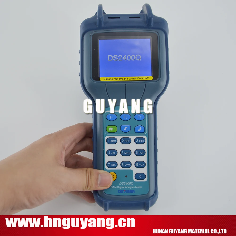 

Deviser DS2400Q 5 MHz ~1 GHz Signal Level Meter CATV multifunction QAM Analysis