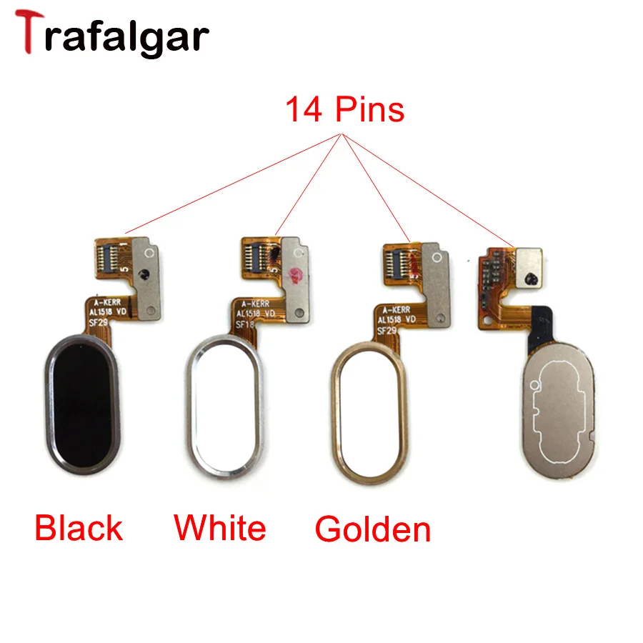 Meizu M3 note Home button Flex Cable L681H 14pins