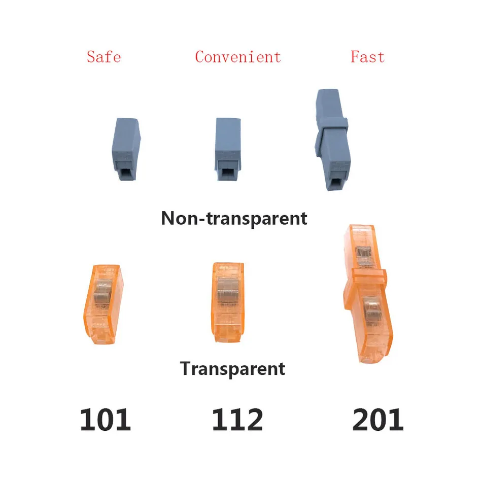 

Wago Type 224 Series Lighting Connector 10PCS Insert Wire Quick Connect Terminal Block Accessories China Free Shipping