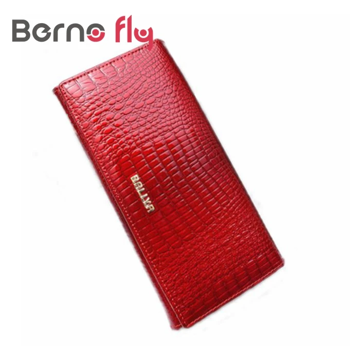 

Women Wallets Brand Design Patent Leather Wallet Fashion Hasp zipper purse bag for ladies Alligator Long Wallets And Purses
