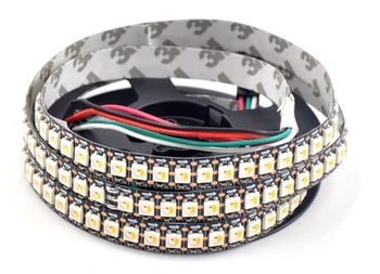 

[Seven Neon]Free DHL shipping wholesale DC5V Addressable ICSK6812 RGBWW/RGBCW 4 in 1 Chip 144leds/m flexible 5050 SMD LED Strip