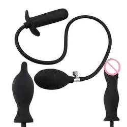 RABBITOW Анальная пробка, Анальный Стимулятор точки G массажер простаты надувные с анальным отверстием секс-игрушки для женщин и мужчин