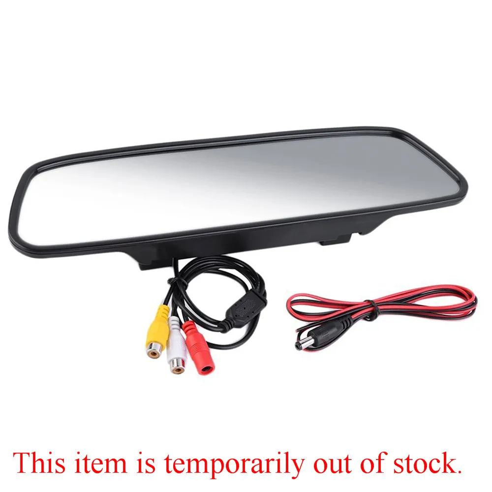 

Multipurpose 5" LCD Screen Car Rear View Mirror TFT LCD Monitor Satellite Finder Car Reversing Assistance System