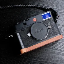 Original Wooden Quick Release L Plate / L Bracket Hand Grip Holder Fit For leica M10 series