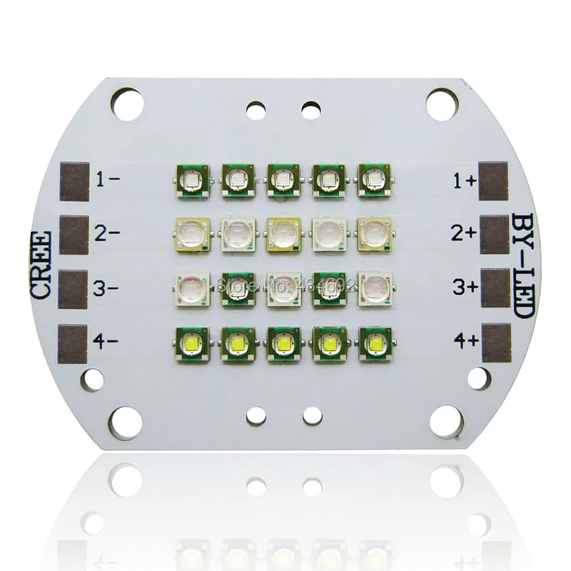 

4 Channel 20LEDS Cree + Epileds Led Emitter Lamp Light DIY Custom Aquarium Fish Tank Led Lamp Light