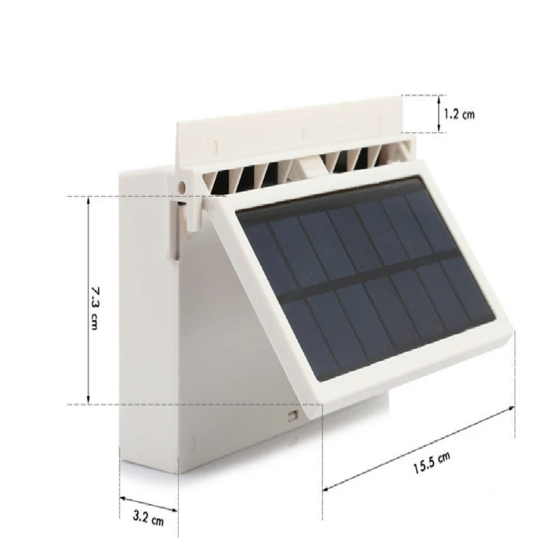 1 шт., автомобильные аксессуары на солнечной батарее, 3 холодильника, окно, вентиляционное отверстие, солнечный вентилятор, вентилятор на солнечной батарее, охлаждающее отверстие, выхлоп, портативный безопасный