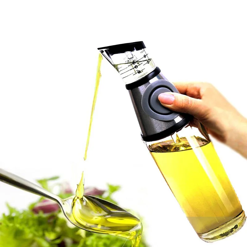 30PCS 17oz Olive Oil Dispenser Bottle Oil Pourer Dispensing Bottles for Kitchen Olive Oil Glass