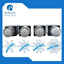 Лабораторный анализ Высокая точность программируемый распределительный клапан для жидкого анализатора