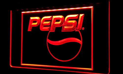 

Ls262-r Pepsi Cola Drink 3D LED Neon Light Sign Customize on Demand 8 colors to choose