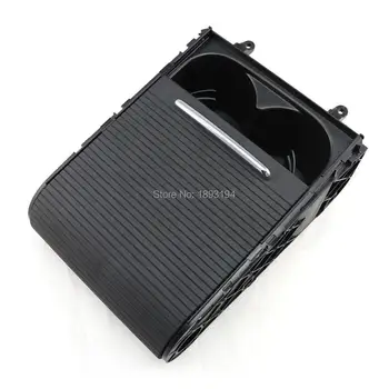 

Black Cover Cup Holder Oem Center Console For VW PASSAT 3C B6 B7 CC 2007-2013