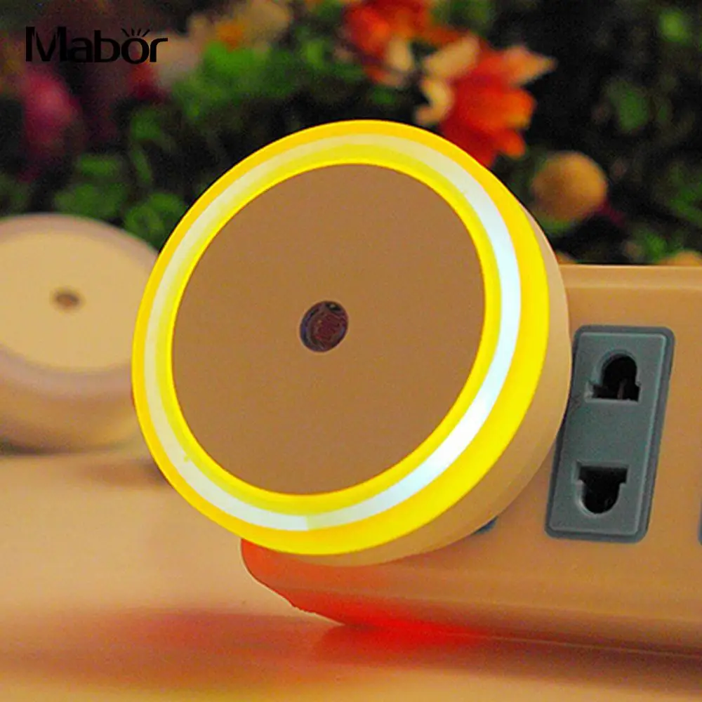 Buy Night Light Round Light Control Bright Simple
