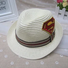 Новинка года, модная детская бейсболка с меховым помпоном, 1 шт., весенне-летний козырек от солнца для мальчиков, соломенная шляпа, 6 цветов