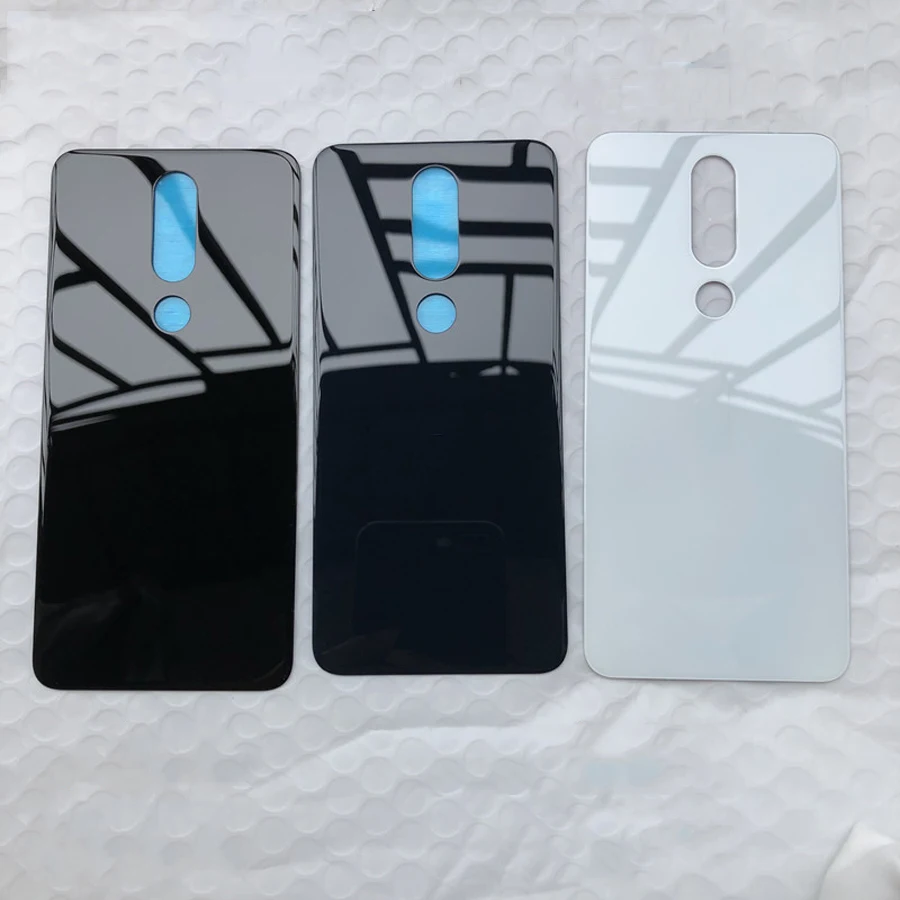 Задняя стеклянная панель для Nokia X6 2018 6 1 Plus сменный корпус задней двери X5 5 x7 8 +