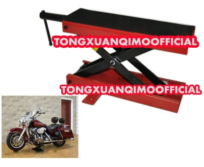 

500kg Motorcycle Bike Scissor Jack Lifting Maintenance Repair Stand platform tool bracket support station