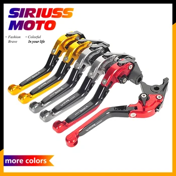

All CNC Aluminum Motorcycle Adjustable Foldable Brake Clutch Levers Case for Honda VFR1200F VFR 1200 1200F 2010-2016