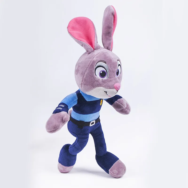 Zootopia плюшевая игрушка кукла 25 см кролик Джуди из «зверополиса» Хоппс и лиса Ник Вайлд плюшевые мягкие с наполнением животных игрушки для Дети Детские подарки - Цвет: Rabbit Judy Hopps