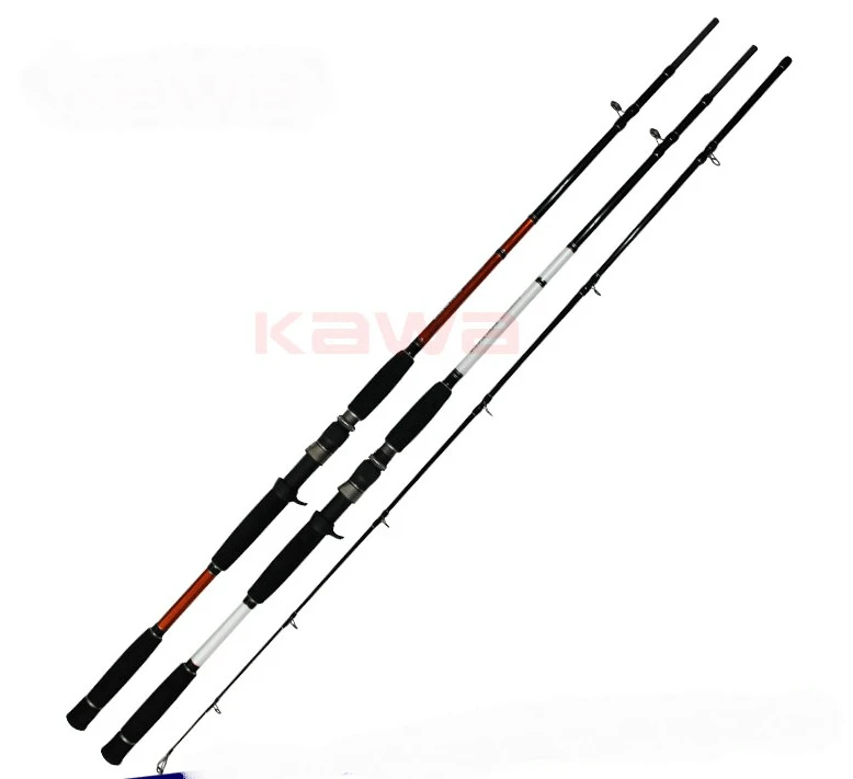 

Fishing Gear Casting Lure Rod Striped Snakehead Fish Super Light Carbon Casting H Power 2sections 2.3/2.4m