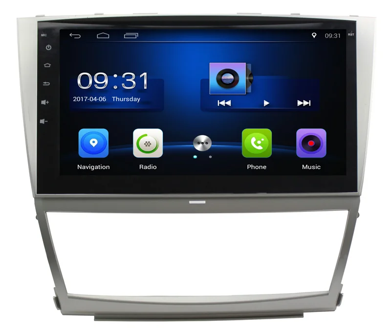Автомобильный мультимедийный плеер 10 1 &quot2 32G Android 7 0 GPS для Toyota Camry 40 2006 2011 аудио