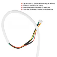 40 м 0,5 мм 4-х ядерный круглый гибкий медный кабель подходит для видео-дверной звонок Домофон кабель