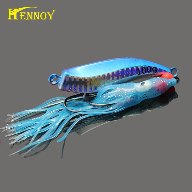 Hennoy 2017 новые джиг приманки 60 г лодка глубоководный свинцовый из свинца голова