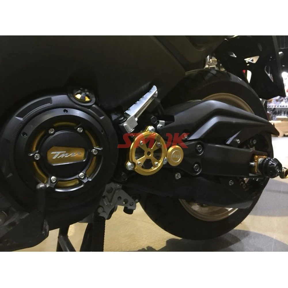 Motorcycle Accessories CNC Aluminum Alloy Frame Hole Cover For Yamaha Tmax 530 TMAX-530 2005-2015 2006 2007 2008 2009 2010 2012 (22)