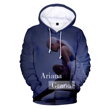 

Famous singer Ariana Grande Fashion 3D Hoodies Male/Female Hip Hop Harajuku Spring Fall Winter Hooded Sweatshirt
