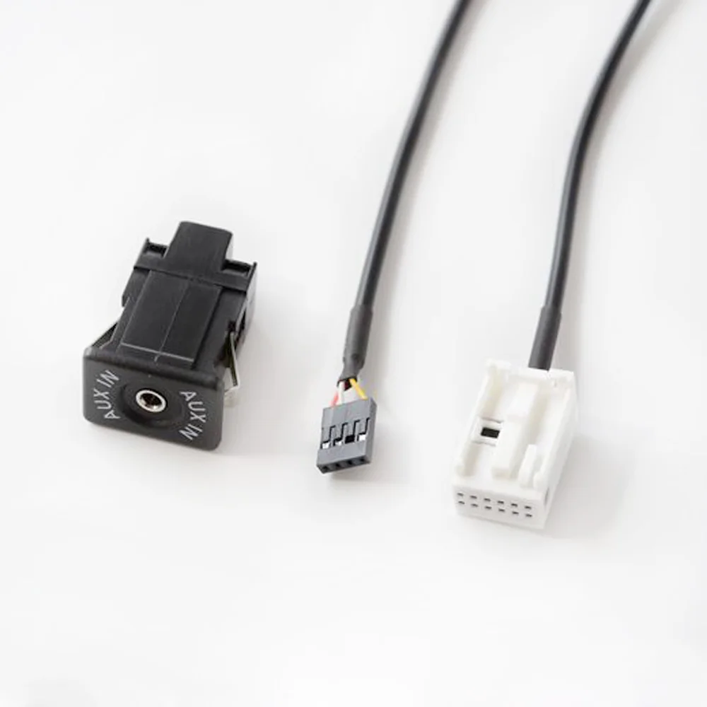 Biurlink DIY 12Pin разъем на 3 5 мм Aux кабель аудио комплект адаптер для Mercedes Comand APS NTG CD20 30