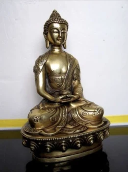 

Elaborate China Tibetan Buddhis Amitabha Brass Buddha Statue Sculpture