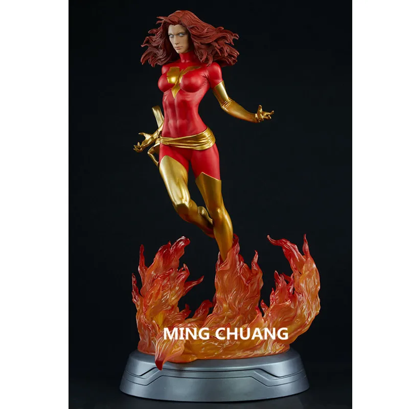 22 "X Men статуя одаренного бюста супергероя полноразмерный портрет Marvel Girl Phoenix GK