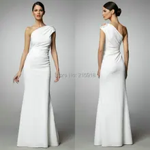 Heißer verkauf schulter Elastische chiffon prom kleider elegantes abendkleid perlen formales partei-kleid mantel abendkleider