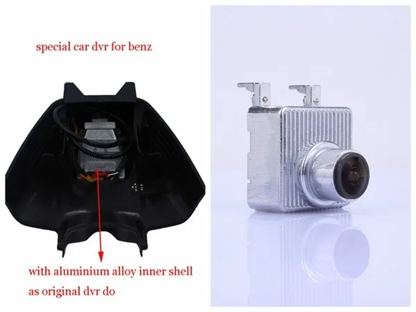Car DVR Full HD 1080P NT96655 With Motion Detection Night Vision Car Camera Dash Cam For Benz  Free Shipping