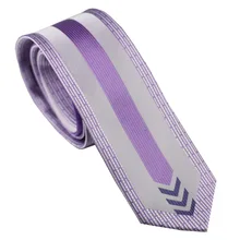 LAMMULIN мужские галстуки граница серебро с фиолетовым полосатым тканым галстуком галстук в деловом стиле платье рубашки галстук для свадьбы Gravatas 6 см