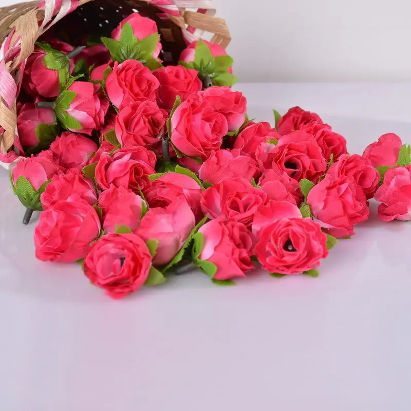 10Pcs/Set Artificial Silk Rose Peony Flower Heads Bulk Craft Wedding Party Hpme Decoration 10Pcs/Set Artificial Silk Rose Peony Flower Heads Bulk Craft Wedding Party Hpme Decoration