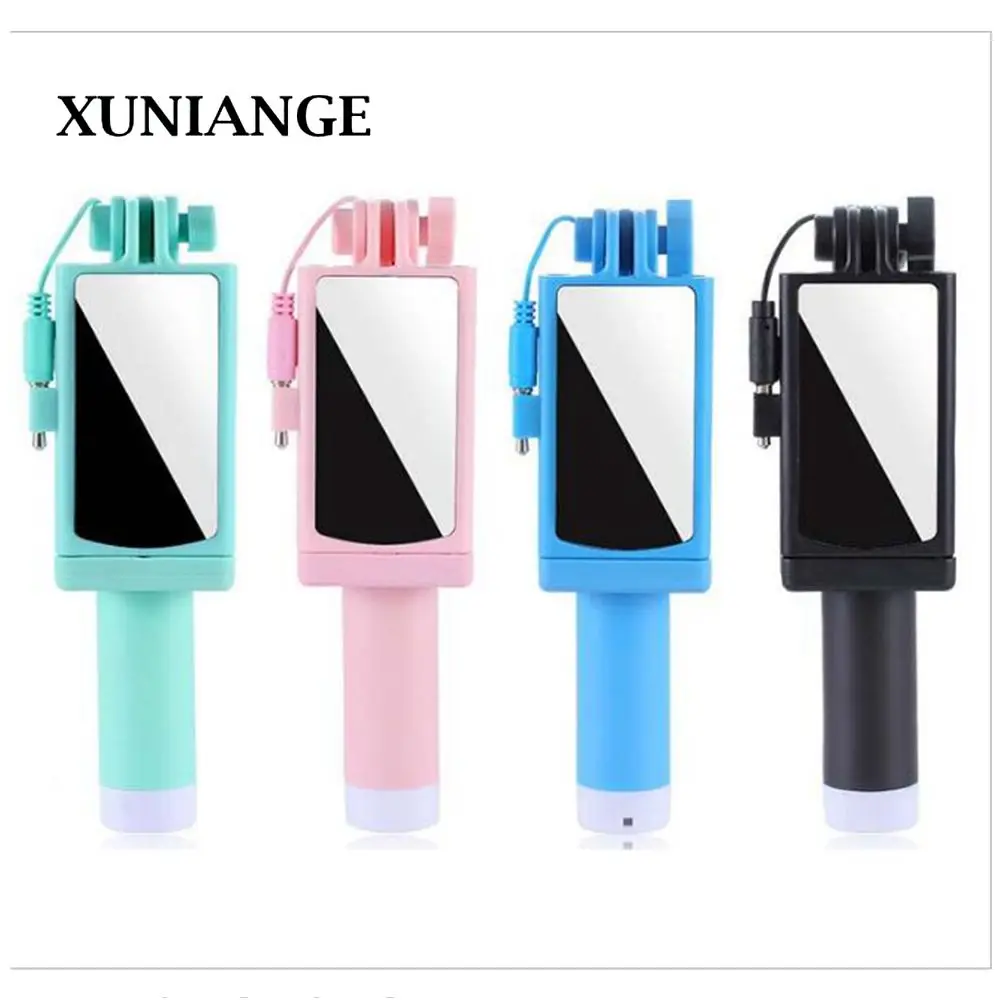 

XUNIANG remote control self-timer lever folding line control mobile phone universal self-timer artifact