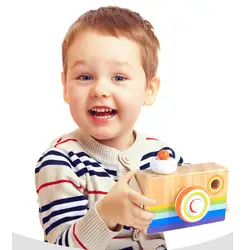Деревянные игрушки Камера калейдоскоп Magic образования ребенка детей Монтессори обучающие игрушки для детей Рождественский подарок на