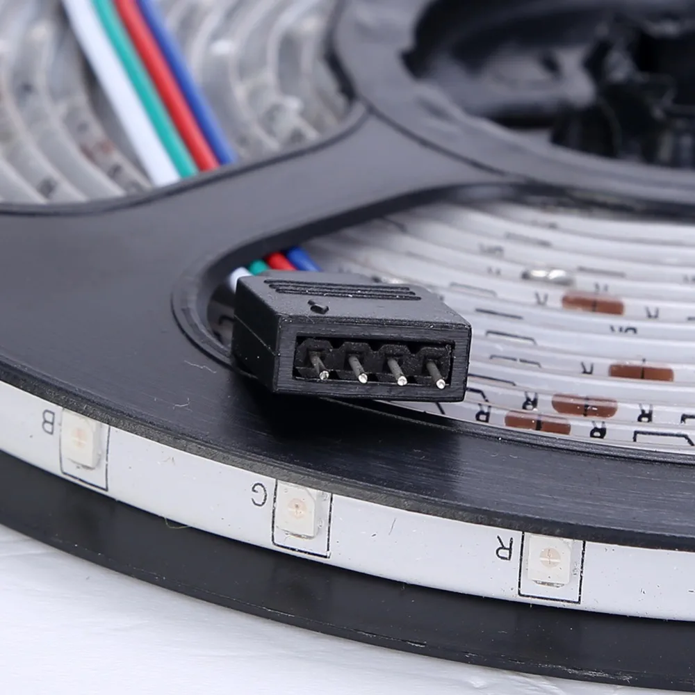 IP65 водонепроницаемая RGB Светодиодная лента 5 м 300 светодиодный 3528 SMD с 24Key Мини ИК