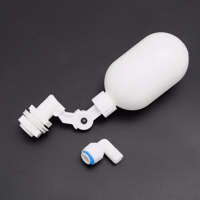 Aquarium Plastic Float Ball Valve Shut Off Automatic Feed Fill Fish