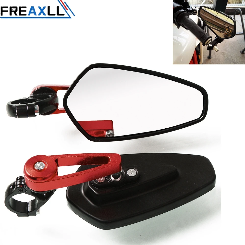 

Universal Motorcycle Handlebar Rear View Side Mirror Rearview Mirrors For Honda CB400 SF CB400SS VFR400 RVF400 CB250 Hornet CRF