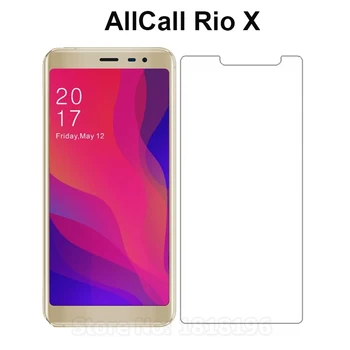 Перейти на Алиэкспресс и купить Чехол AllCall Rio X из закаленного стекла 2.5D 9H Защитная пленка для мобильного телефона защитная пленка для экрана AllCall Rio X