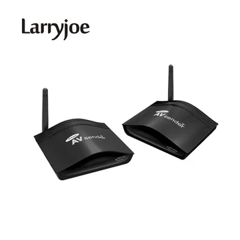 

Larryjoe DigitalDVR/DVD/STB Wireless AV Audio Video Transmitter&Receiver Wireless Transmission Sharing Device IR Remote Extender