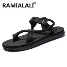 Мужские сандалии; Летняя мужская пляжная обувь для прогулок; тапочки; Мягкие резиновые дышащие сандалии для мужчин; Zapatos De Hombr