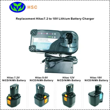 

Hit-CH01 7.2-18V NiCD/NiMh/Lithium Battery Charger Replacement Hitac DS12DVF3 EB1214S UC18YRL UC18YG Original Battery Charger