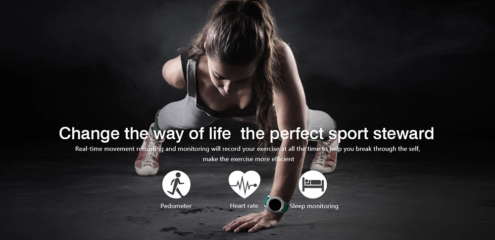 DTNO.I G8 Smartwatch Phone 1.2 inch Bluetooth 4.0 Heart Rate / Blood Pressure Monitor Remote Camera Pedometer
