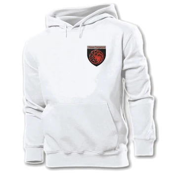 

Game of Thrones House Targaryen Design Unisex Graphic Hoodie Sweatshirt Mens Womens Hip Hop Hooded Tops Pullover Coat