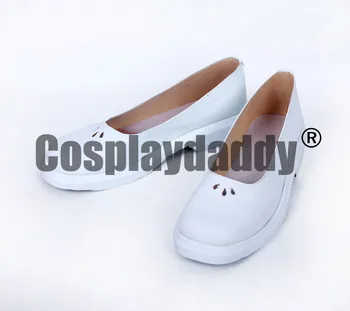 

Pokemon Pocket Monster Lillie Girls White Cosplay Shoes S008