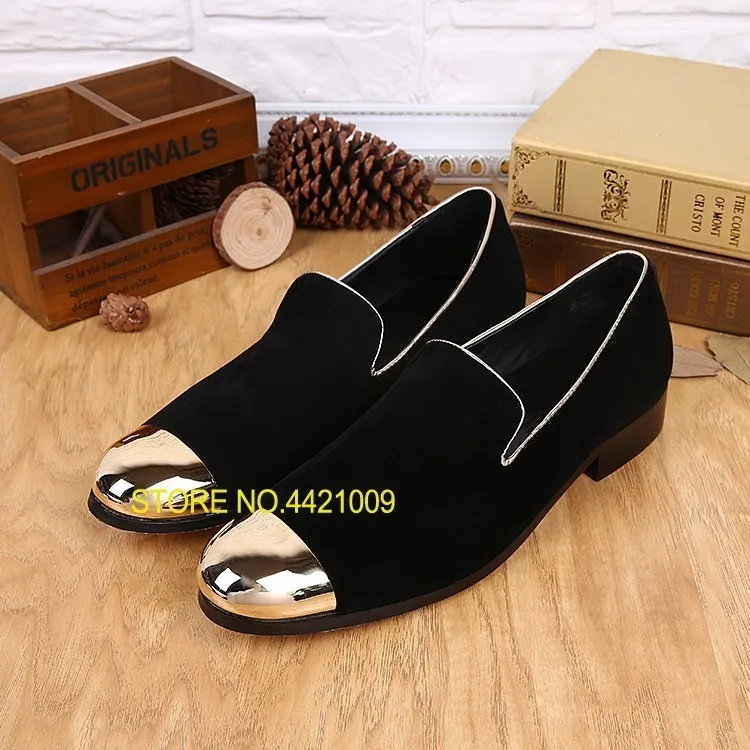 

mens loafers metallic gold smoking shoes cool mens italian leather dress shoes mens moccasin slippers prom shoes rubber soles
